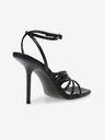 Steve Madden Steve Madden All In Schwarze hochhackige Sandalen