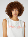 Wrangler Weißes Wrangler Damen Tank Top