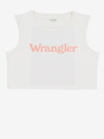 Wrangler Weißes Wrangler Damen Tank Top