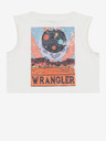 Wrangler Weißes Wrangler Damen Tank Top