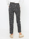 CAMAIEU Schwarz gemusterte Damenhose CAMAIEU