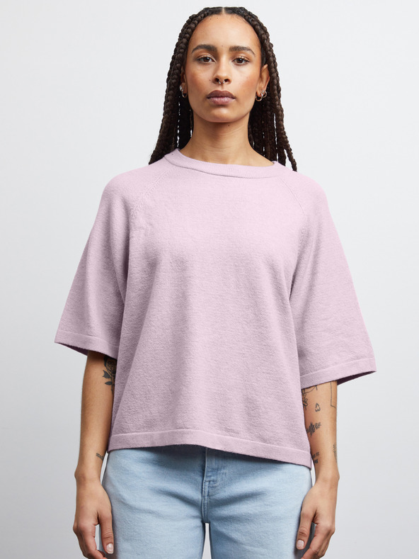 ICHI Leichter Damen-Pullover ICHI, hellrosa