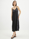 ONLY Schwarzes Midikleid aus Satin für Damen ONLY Cosmo