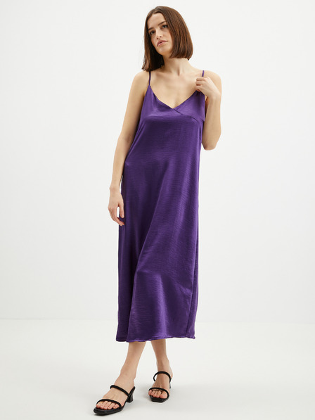 ONLY Violettes Midikleid aus Satin für Damen ONLY Cosmo