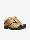 Keen Hellbraune Kinder-Leder-Winterstiefel Keen Kootenay III