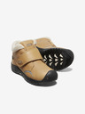 Keen Hellbraune Kinder-Leder-Winterstiefel Keen Kootenay III