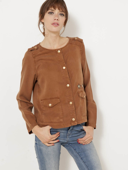 CAMAIEU Braune leichte Jacke CAMAIEU