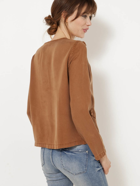 CAMAIEU Braune leichte Jacke CAMAIEU