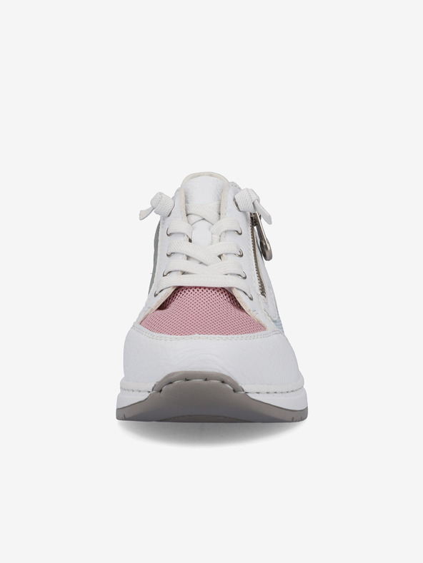 Rieker Weiße Damen Slipper Rieker