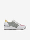 Rieker Weiße Damen Slipper Rieker