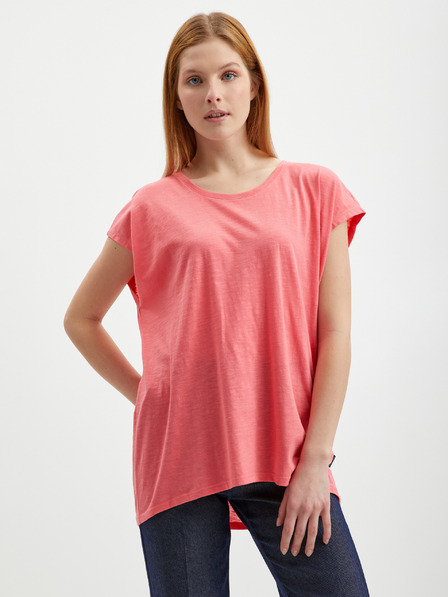 Noisy May Koralle Damen Basic Shirt Noisy May Mathilde