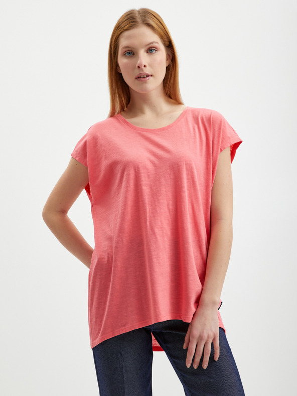 Noisy May Koralle Damen Basic Shirt Noisy May Mathilde