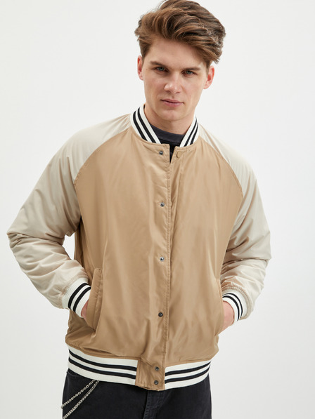 ONLY & SONS Beigefarbener ONLY & SONS Chris-Bomber für Herren
