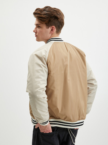 ONLY & SONS Beigefarbener ONLY & SONS Chris-Bomber für Herren
