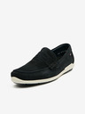 Rieker Dunkelblaue Herren-Slipper aus Wildleder Rieker