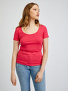Orsay Dunkelrosa Damen-Basic-Shirt ORSAY