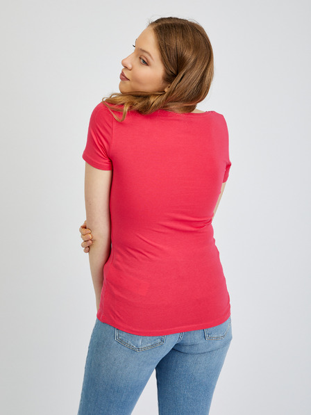 Orsay Dunkelrosa Damen-Basic-Shirt ORSAY