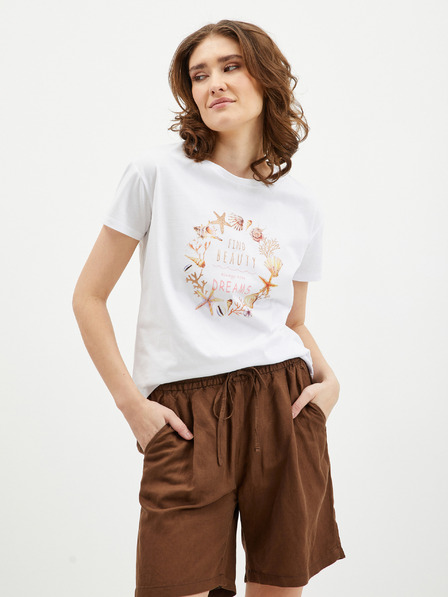 Orsay Weißes Damen-T-Shirt ORSAY