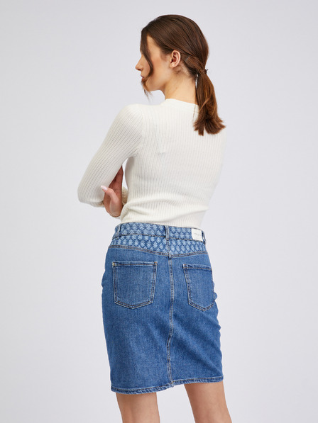 Orsay Blauer Damen-Jeansrock ORSAY