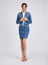 Orsay Blauer Damen-Jeansrock ORSAY