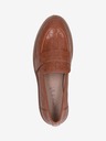 Caprice Braune Damen Leder Caprice Slipper