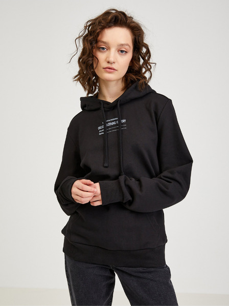 Diesel Schwarzer Frauen-Kapuzenpullover Diesel