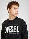 Diesel Diesel Herren Kapuzenpullover schwarz