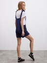 ZOOT.lab Dunkelblaue Damenshorts aus Leinen mit Lack ZOOT.lab Paulina