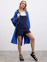 ZOOT.lab Dunkelblaue Damenshorts aus Leinen mit Lack ZOOT.lab Paulina