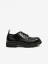 Diesel Schwarze, glänzende Diesel Halbstiefel für Herren