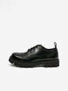 Diesel Schwarze, glänzende Diesel Halbstiefel für Herren