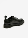 Diesel Schwarze, glänzende Diesel Halbstiefel für Herren