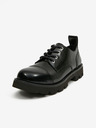 Diesel Schwarze, glänzende Diesel Halbstiefel für Herren