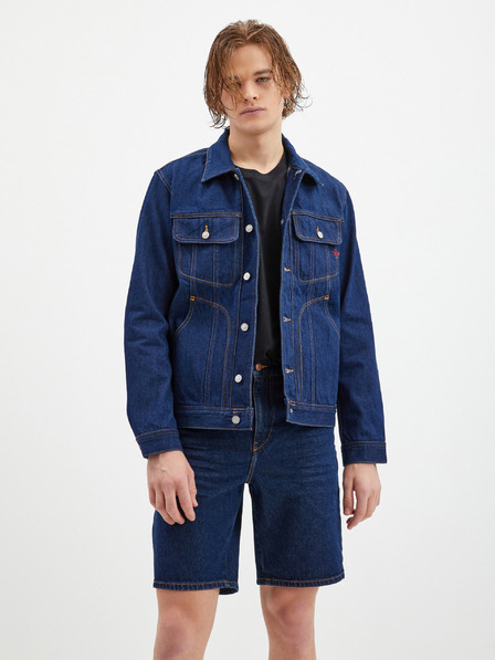 Diesel Diesel Dunkelblaue Herren-Jeansjacke
