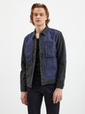 Diesel Diesel Giacca blau und grau Herren-Jeansjacke