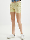 Diesel Diesel gelbe Damen-Jeanshorts