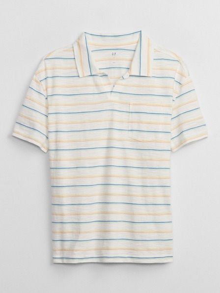 GAP Gestreiftes Kinder-Poloshirt GAP