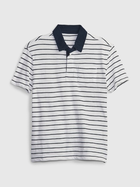 GAP Gestreiftes Kinder-Poloshirt GAP
