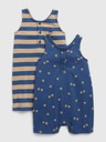 GAP Baby Ärmelloser Overall, 2er-Pack GAP