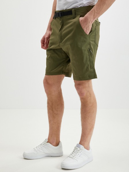 Wrangler Khakifarbene Wrangler Shorts für Männer mit Gürtel