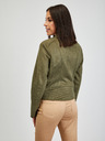 Orsay Khakifarbene Damenjacke aus Wildleder ORSAY Tina