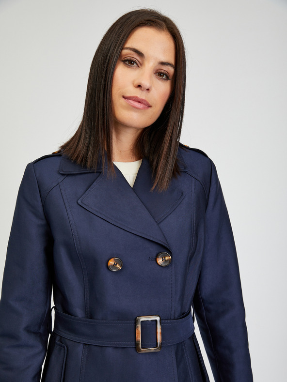 Orsay Dunkelblauer Damen-Trenchcoat ORSAY