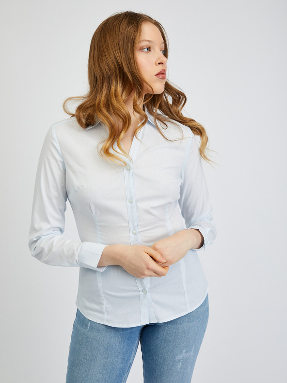 Orsay Hellblaues Damen-Shirt ORSAY