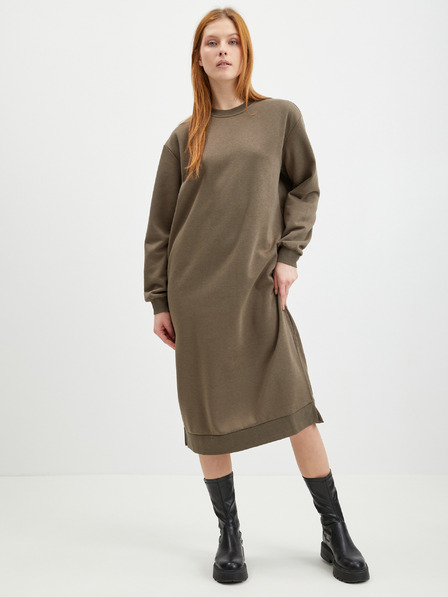 Noisy May Khaki Damen Sweatshirt Kleid Noisy May Helene