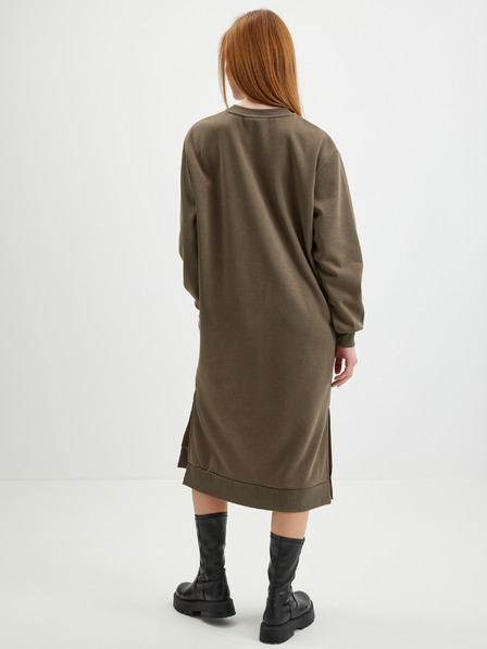 Noisy May Khaki Damen Sweatshirt Kleid Noisy May Helene
