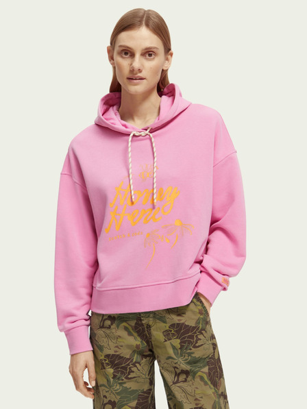 Scotch & Soda Rosa Damen-Kapuzenpullover Scotch & Soda