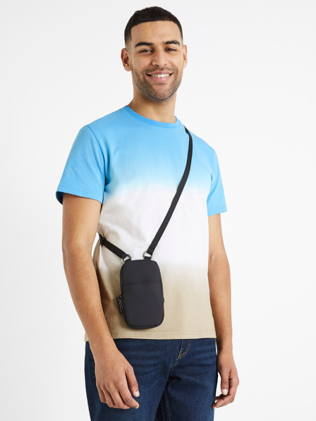 Celio Schwarze Herren-Umhängetasche Celio Dicrobody