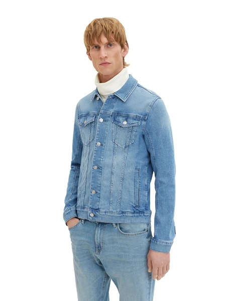 Tom Tailor Hellblaue Herren-Jeansjacke Tom Tailor