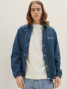 Tom Tailor Denim Dunkelblaue Jeansjacke für Männer Tom Tailor Denim