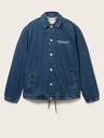 Tom Tailor Denim Dunkelblaue Jeansjacke für Männer Tom Tailor Denim